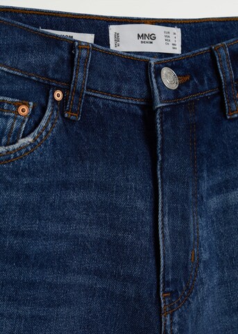 MANGO Slimfit Džíny 'NEWMOM' – modrá