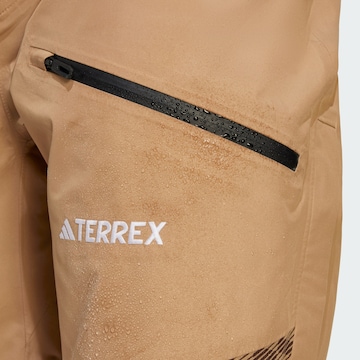 ADIDAS TERREX Regular Outdoorhose 'Terrex Xperior Hybrid' in Braun