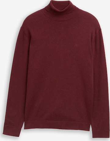 TOM TAILOR Sweater in Red: front