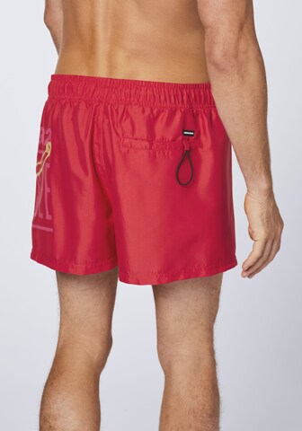 CHIEMSEE Board Shorts in Red