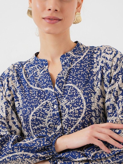 Bigdart Vestidos camiseiros em azul escuro / greige / preto, Vista do artigo