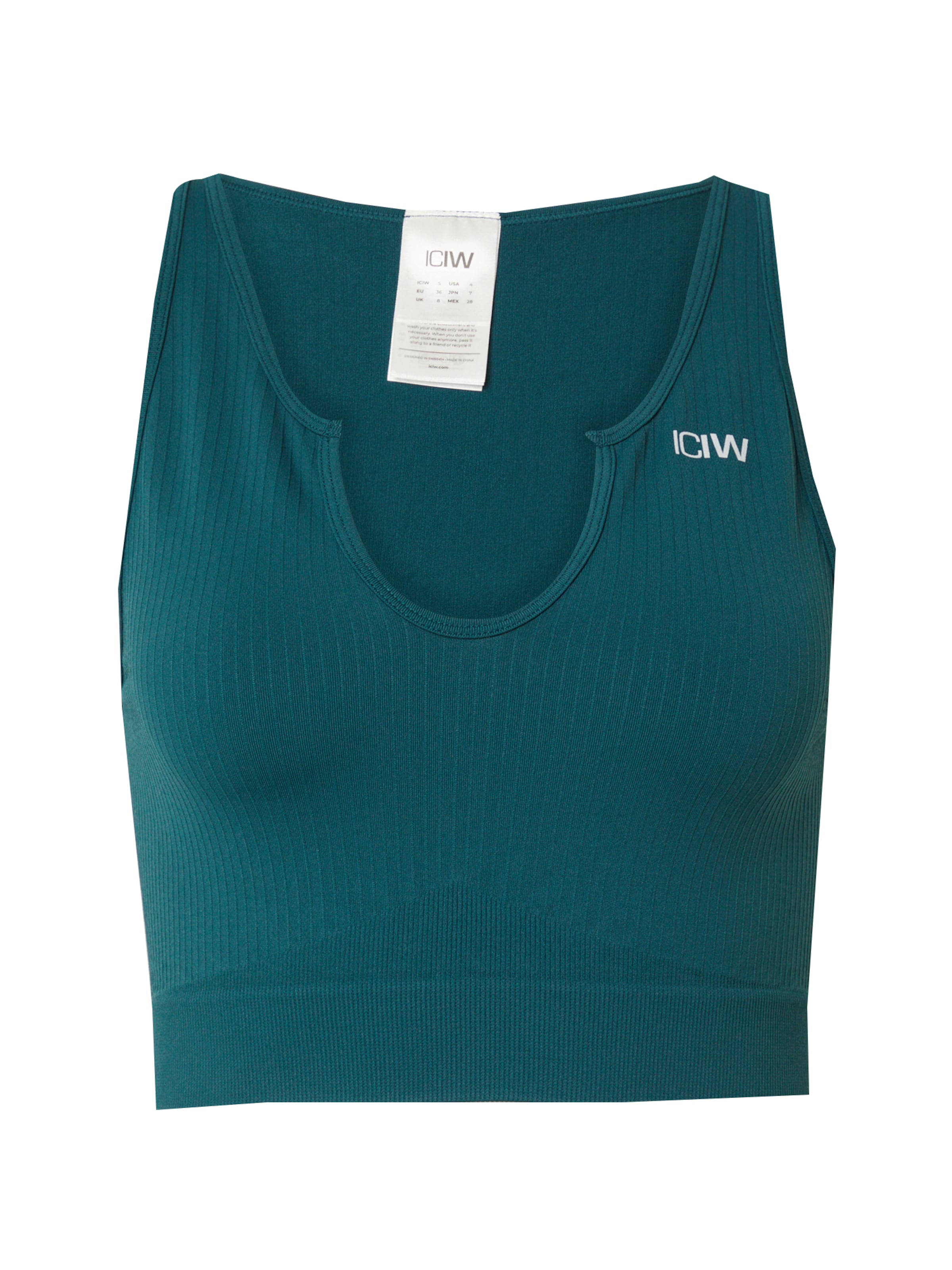 ICANIWILL Αθλητικό τοπ σε πράσινο: μπροστά