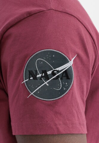 ALPHA INDUSTRIES Shirt in Red