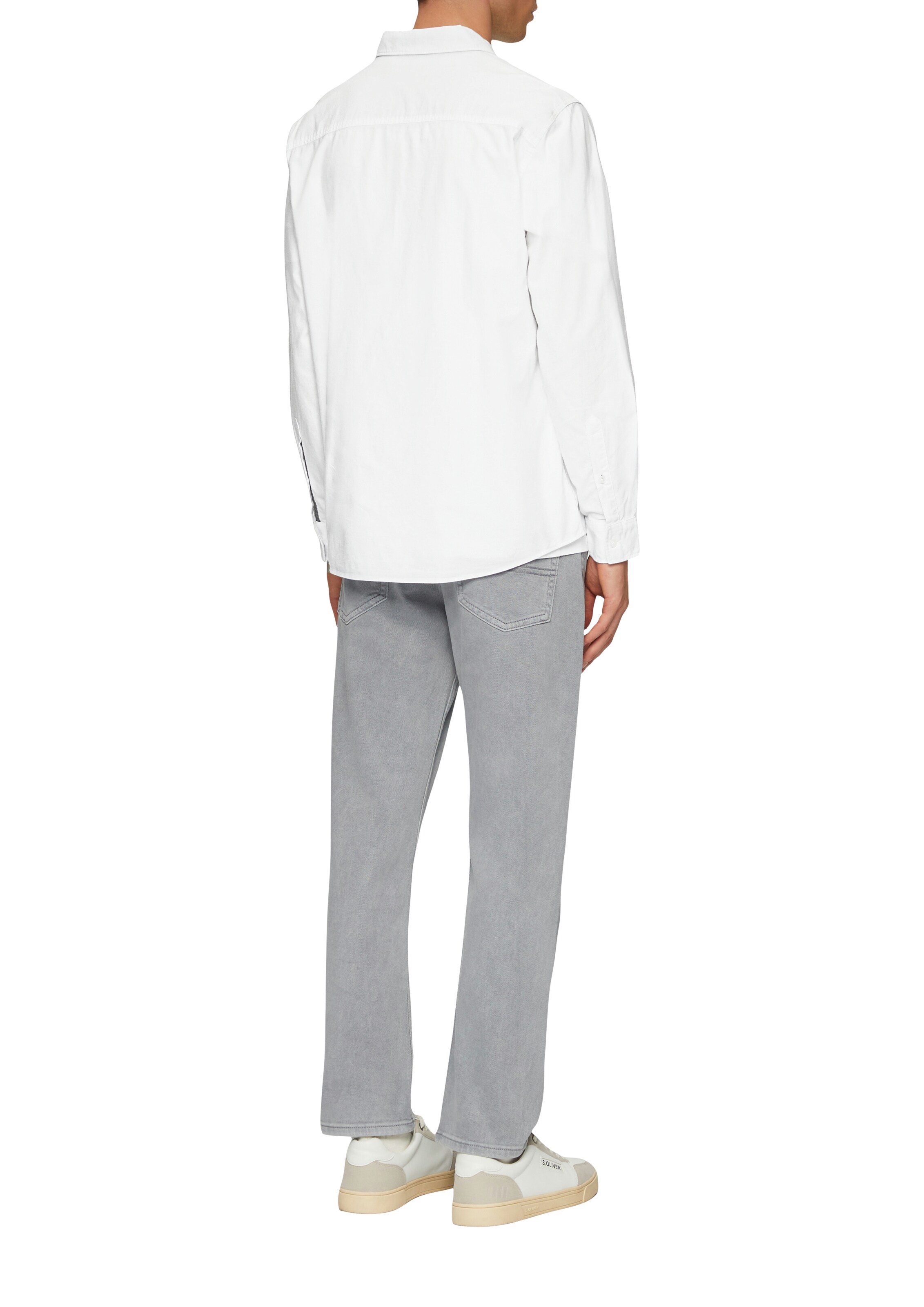 s.Oliver Regular fit Overhemd in Wit