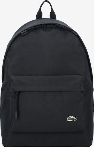 LACOSTE - Mochila 'Neocroc' en negro: frente
