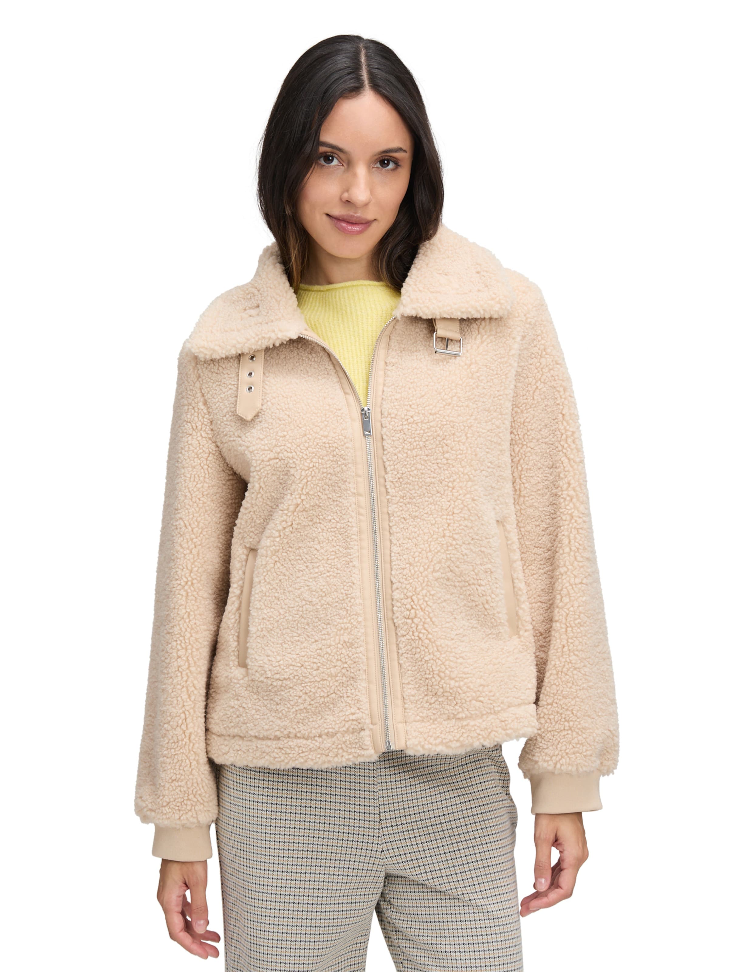 Giacca di mezza stagione di Cartoon in beige: frontale