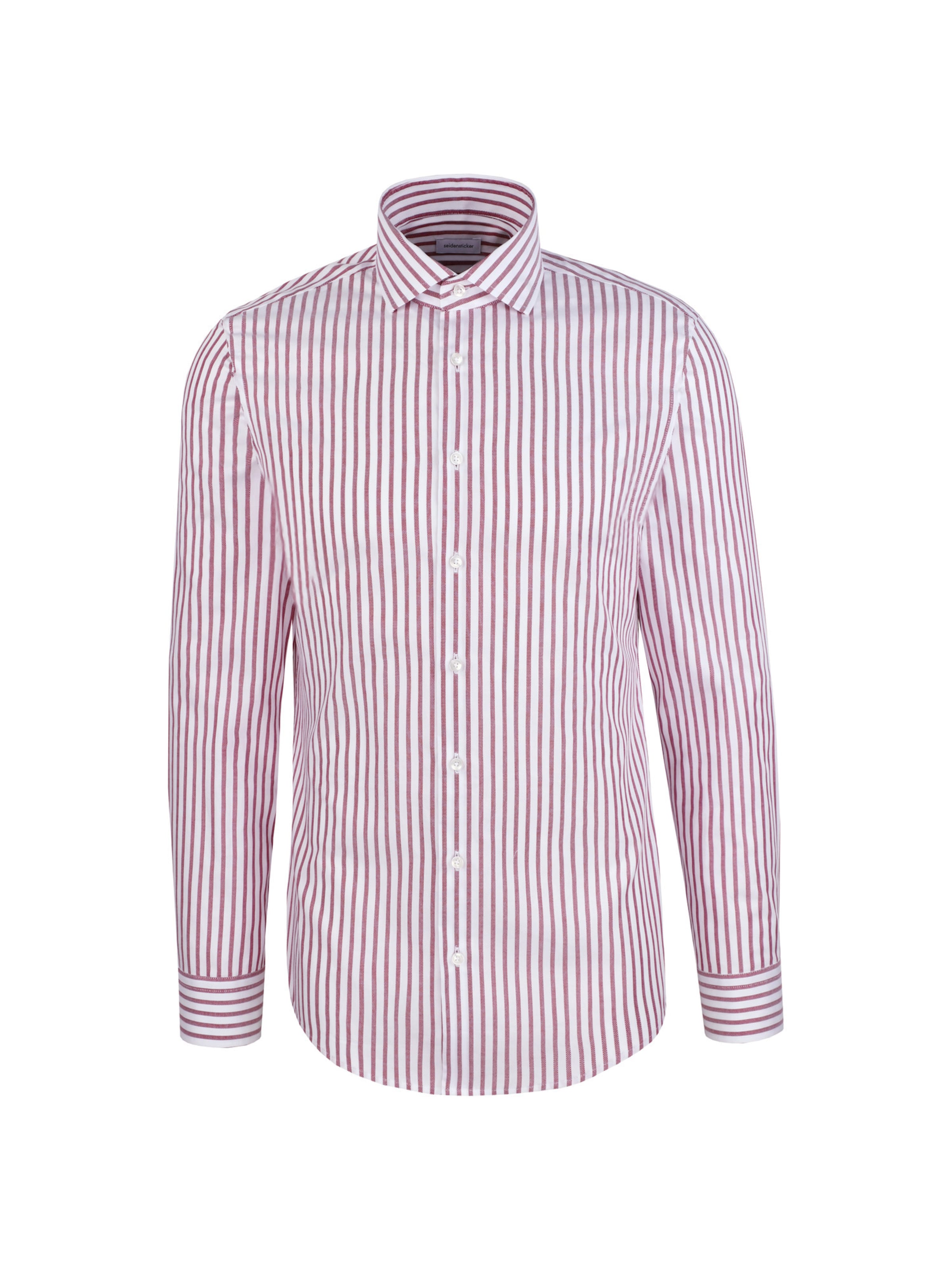 Coupe slim Chemise business 'CLASSIC ESSENTIALS' SEIDENSTICKER en rose : devant