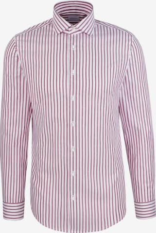 Coupe slim Chemise business 'CLASSIC ESSENTIALS' SEIDENSTICKER en rose : devant