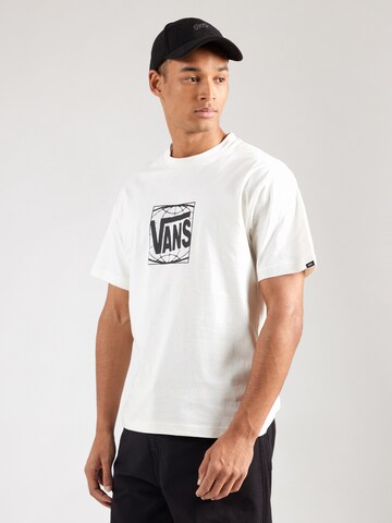 VANS Shirt in Wit: voorkant