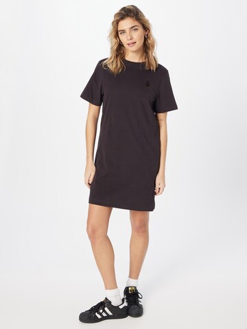 Ocay Dress in Black: front