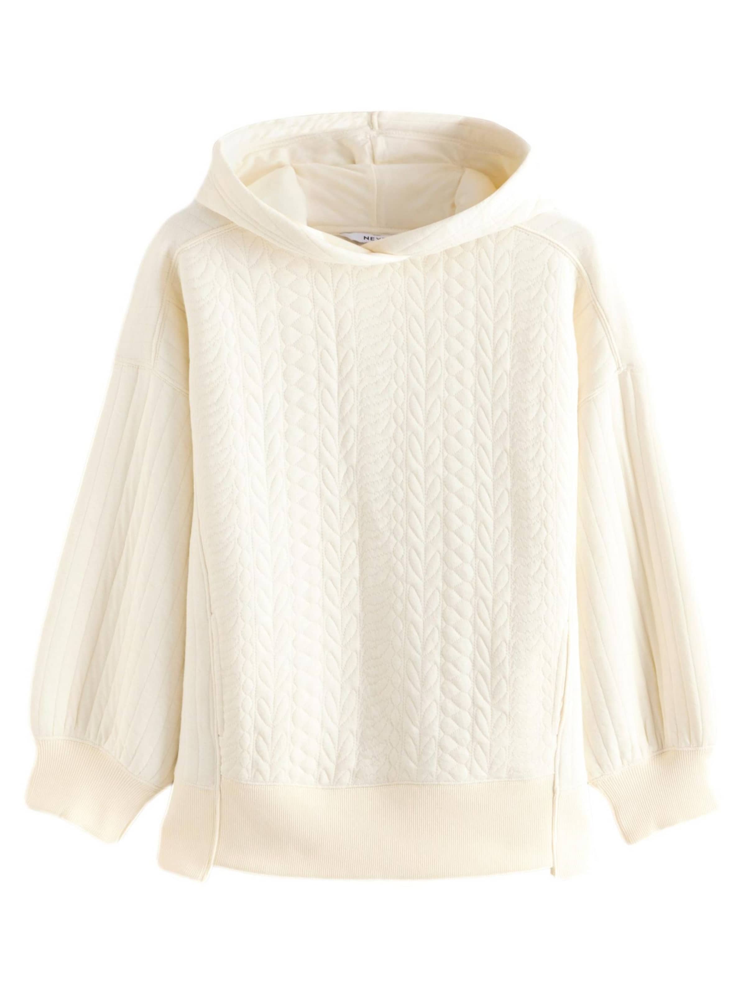Next Sweatshirt in White: front