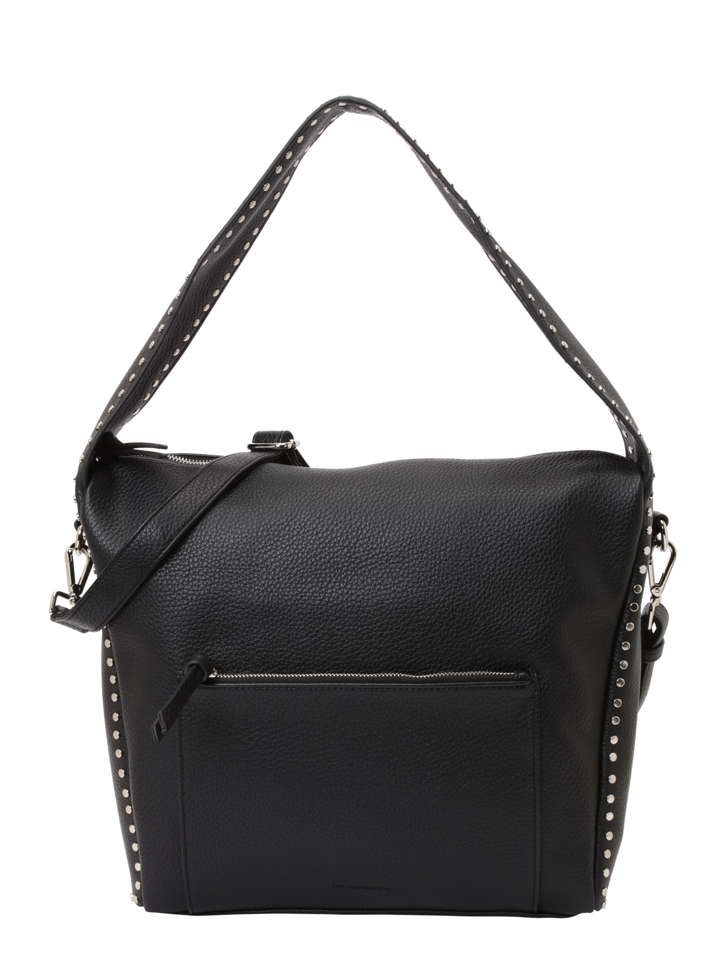 FREDsBRUDER Shoulder bag 'Feel wild' in Black: front