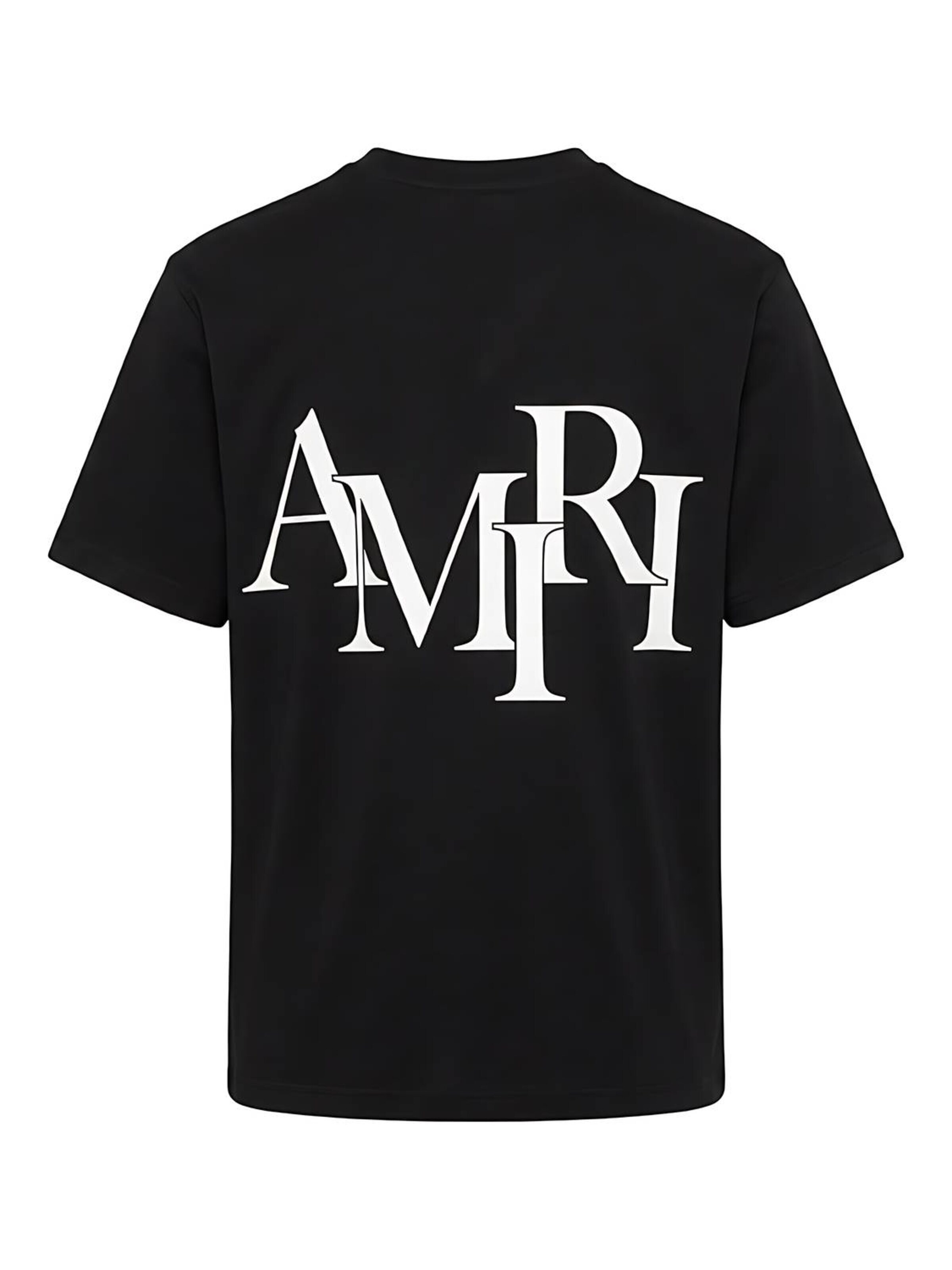 Amiri - Camiseta 'Logo Print T-Shirt' en negro