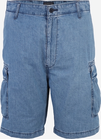 Levi's® Big & Tall - Regular Calças cargo em azul: frente