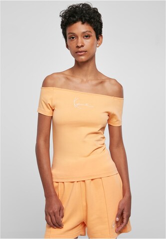 Karl Kani T-shirt i orange: framsida