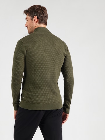 BLEND Knit Cardigan 'BHREDHILL' in Green