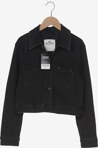 HOLLISTER Jacket & Coat in S in Black: front