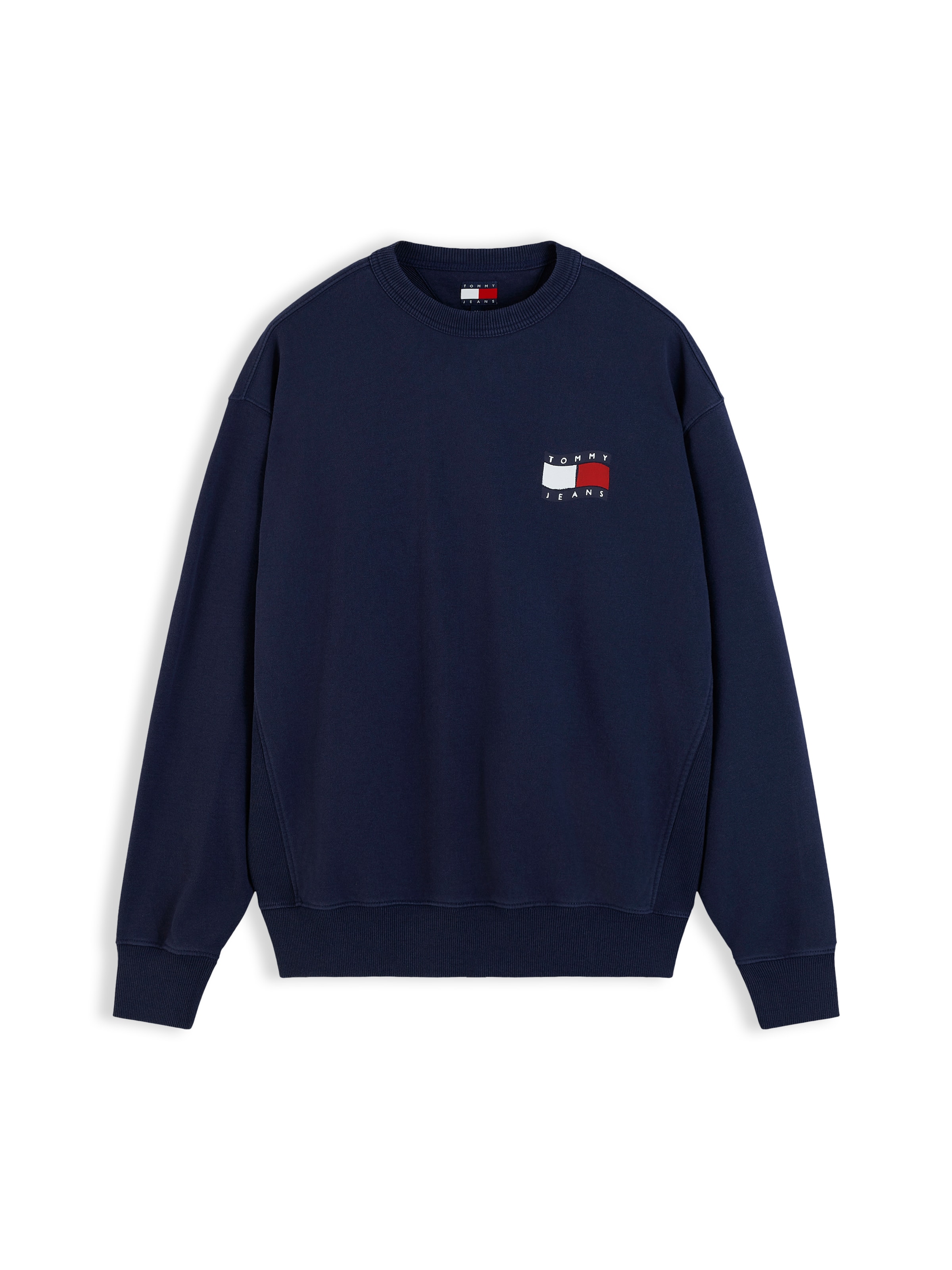 Tommy Jeans - Sudadera en azul: frente
