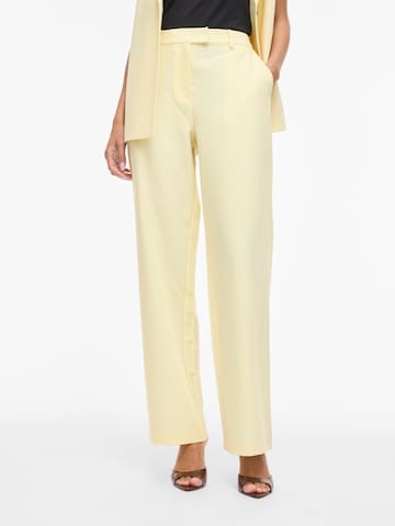 VILA regular Bukser 'VIMIVO' i gul: forside