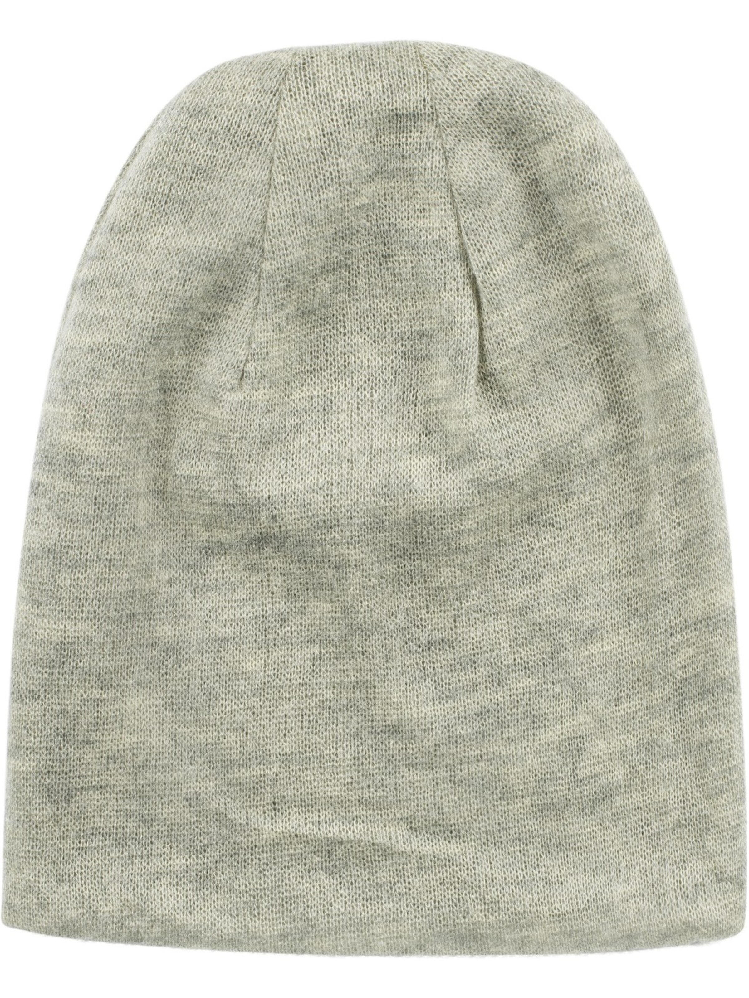 styleBREAKER Mütze 'Feinstrick Beanie Meliert'‌‌‌‌‌‌ in Grün