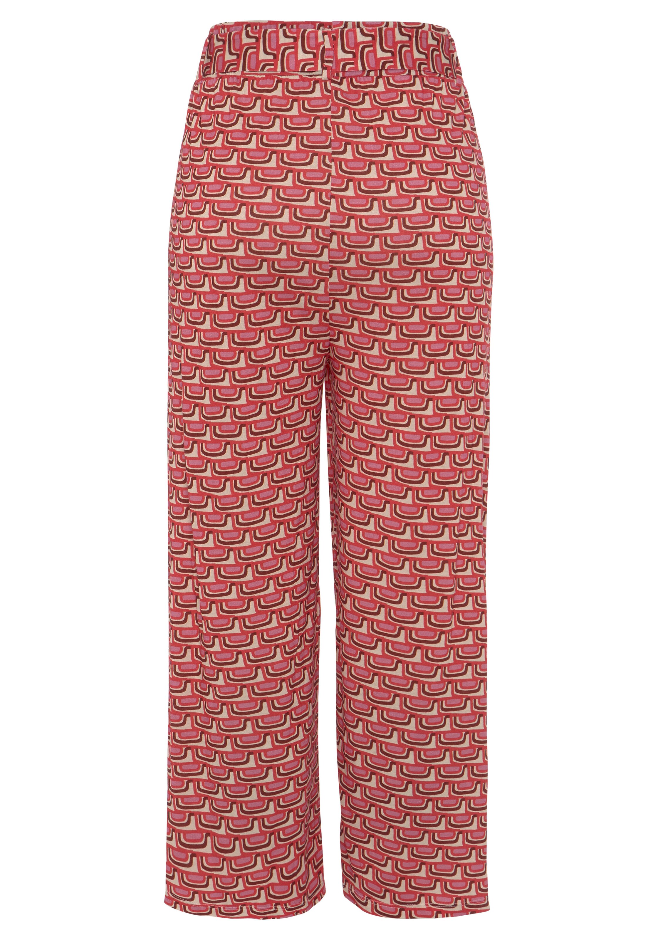 Wide Leg Pantalon VIVANCE en rouge