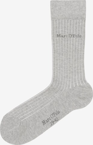 Chaussettes Marc O'Polo en gris : devant