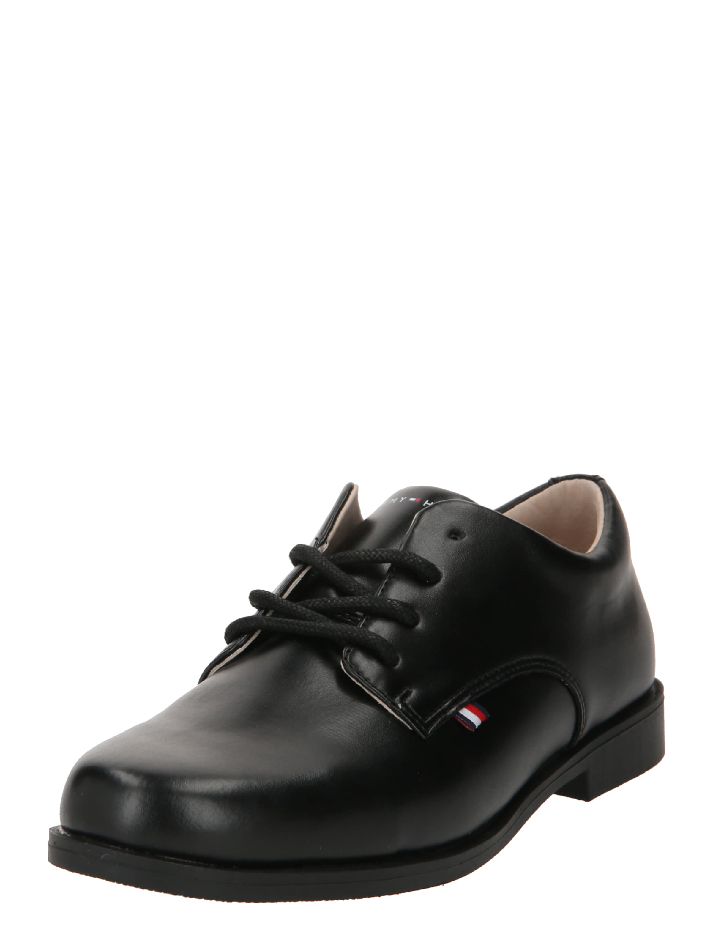 TOMMY HILFIGER - Zapatos bajos en negro: frente