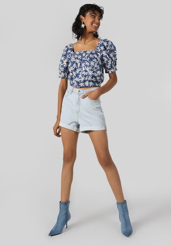 Colin's Blouse in Blauw