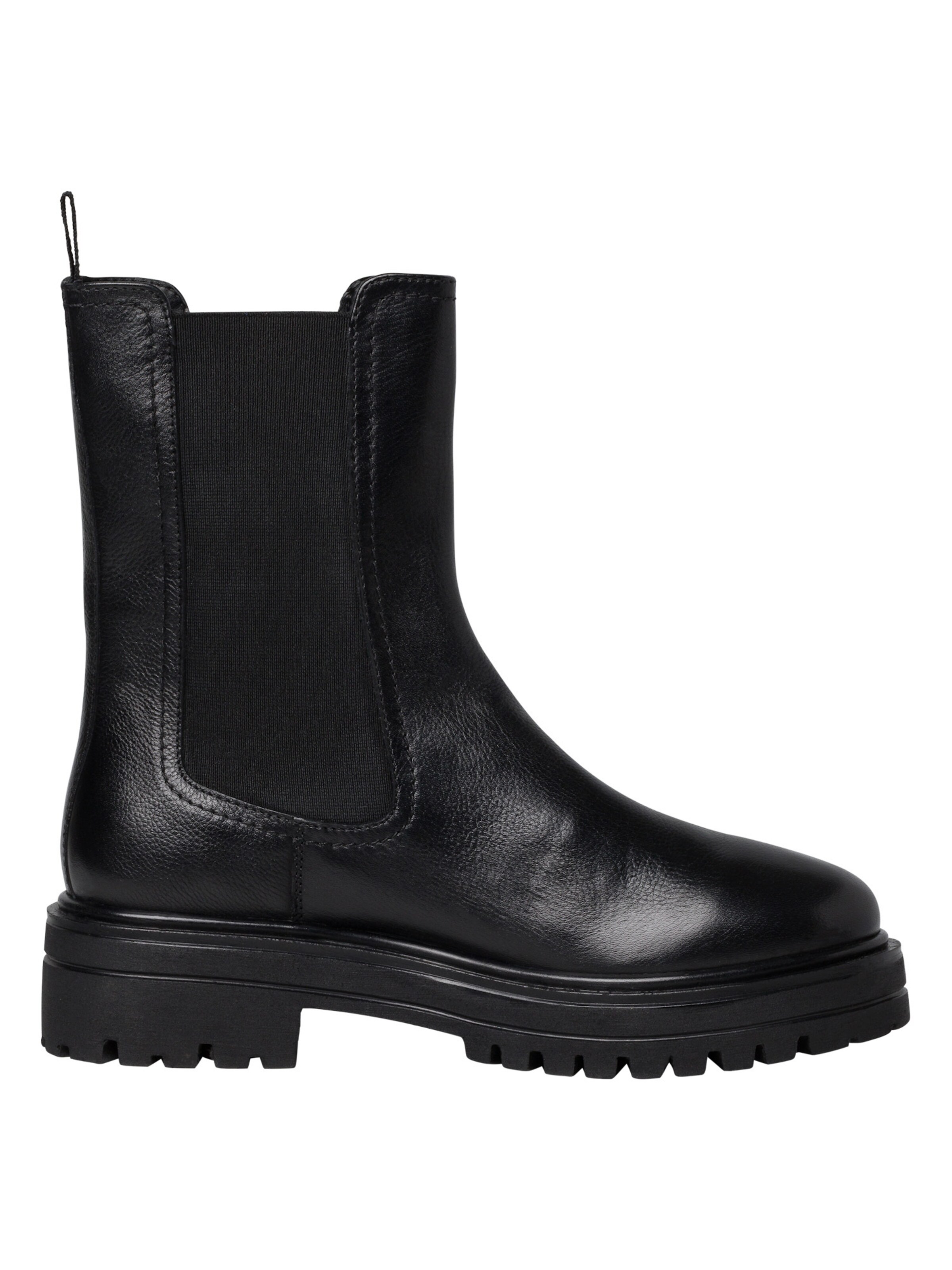s.Oliver Chelsea boots in Zwart
