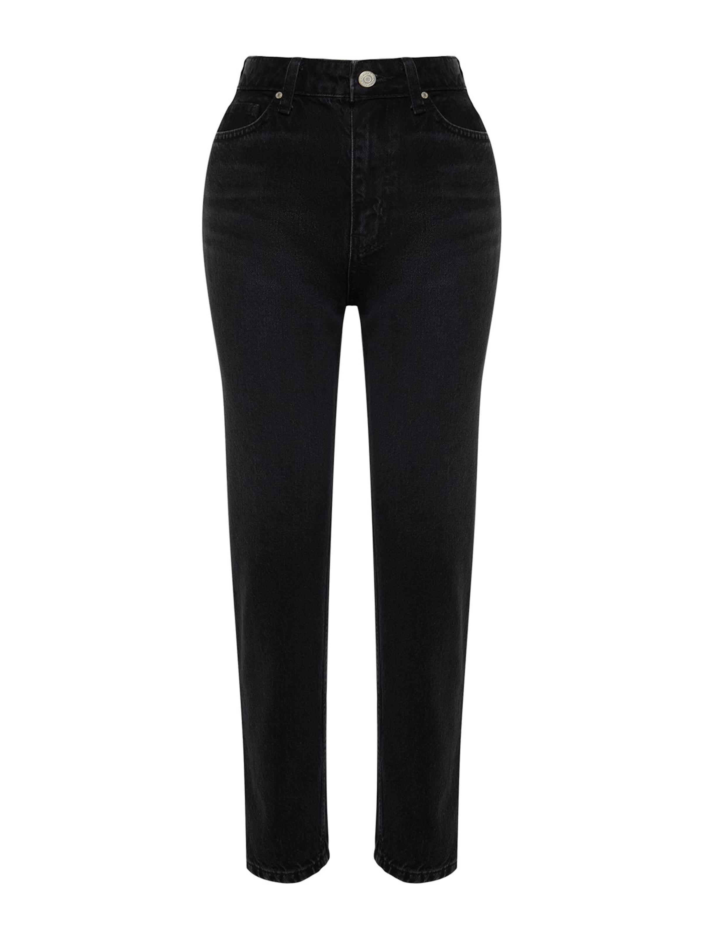 Tapered Jeans di Trendyol in nero: frontale