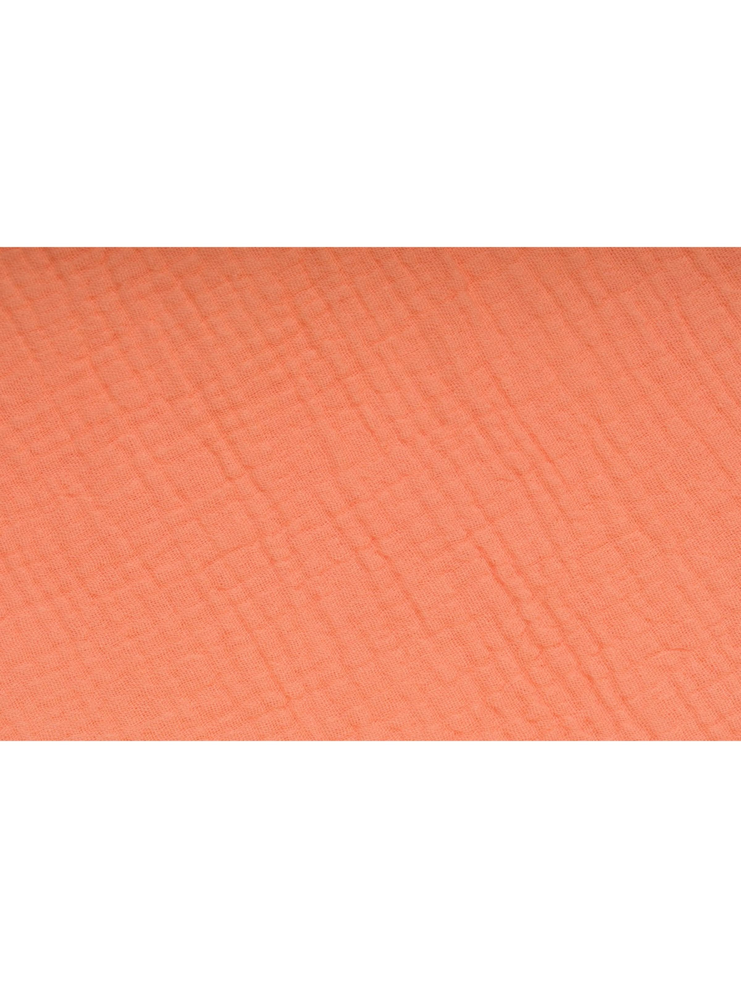 styleBREAKER Shawl 'Musselin Dreiecktuch Einfarbig' in Orange