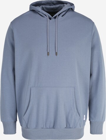 Jack & Jones Plus Sweatshirt in Blue: front