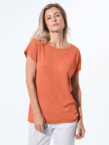 Goldner Shirt in Orange: Vorderseite