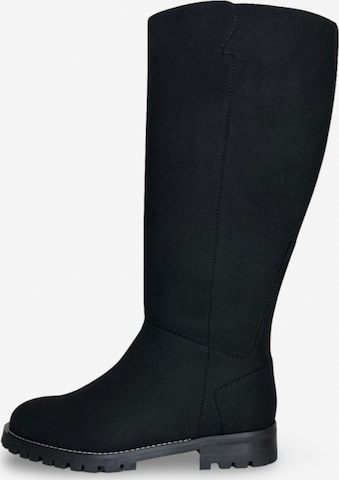 nae Vegan Shoes Saappaat 'Irem' värissä musta: etupuoli
