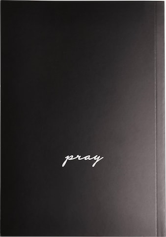 Mister Tee Arbeitsheft 'Pray' in Schwarz