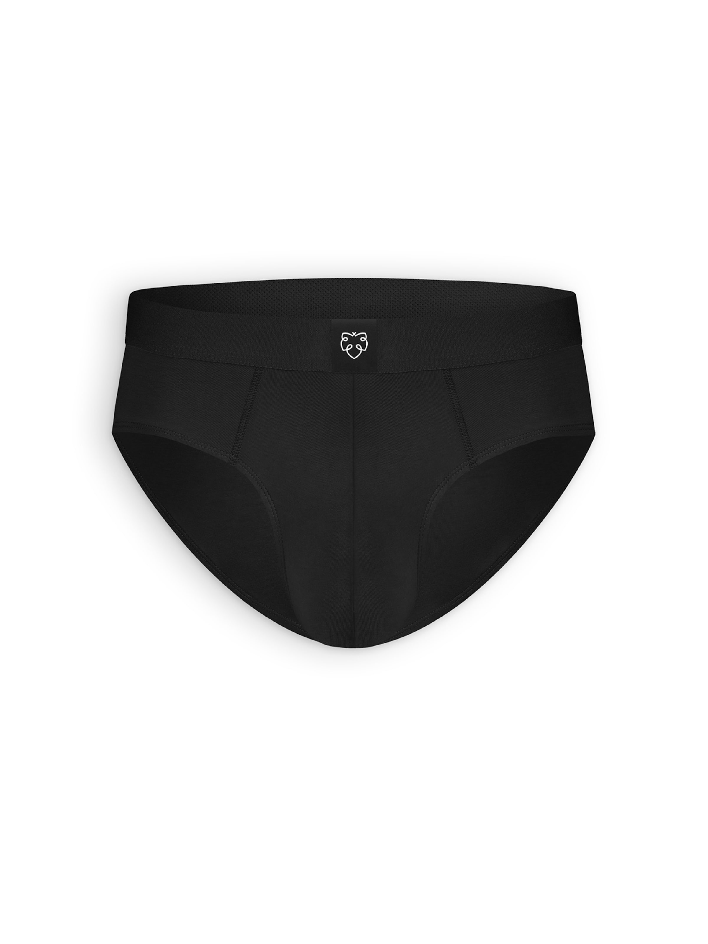 A-dam Slip in Schwarz: Vorderseite