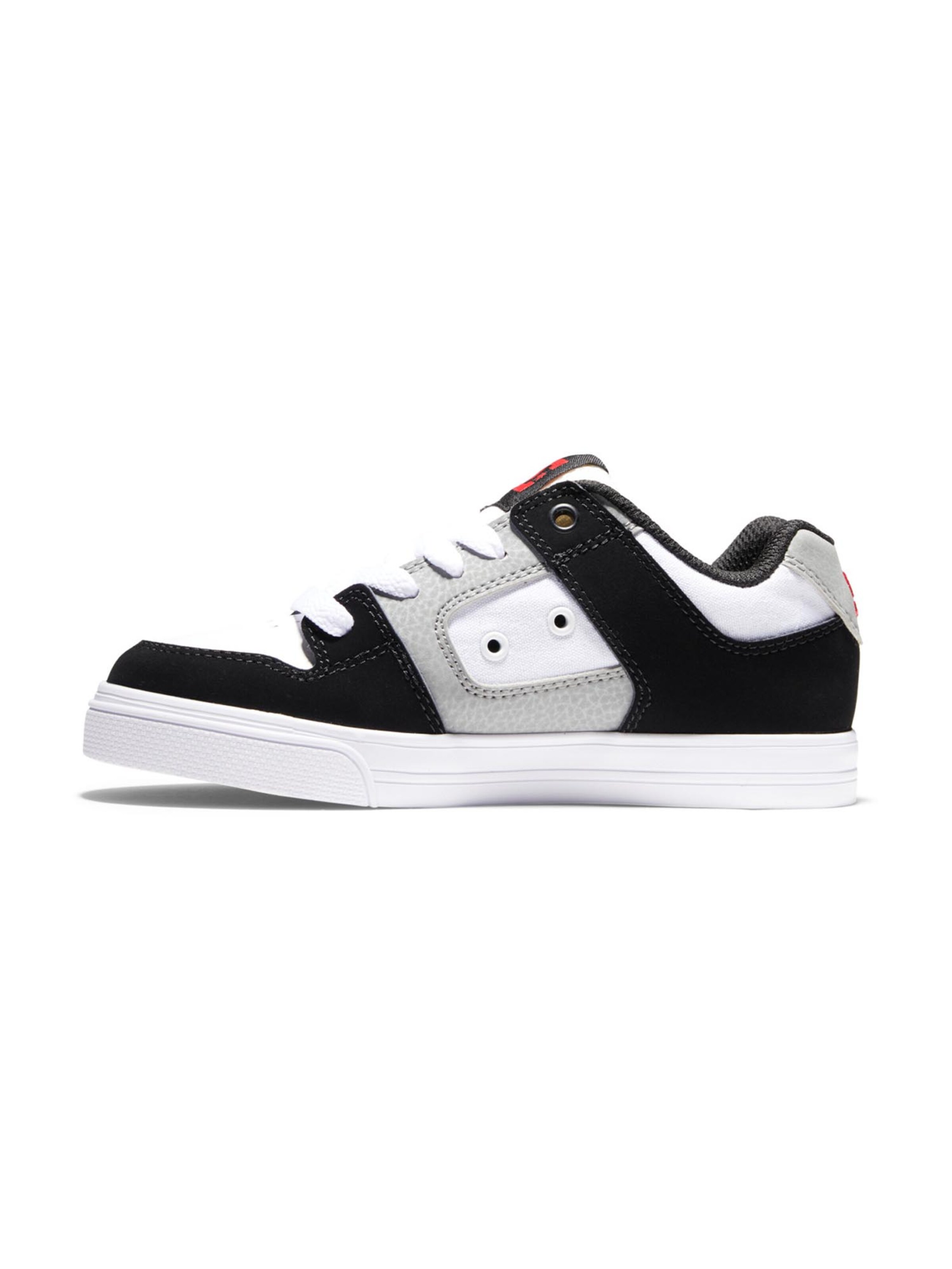 DC Shoes Αθλητικό παπούτσι 'PURE' σε λευκό: μπροστά