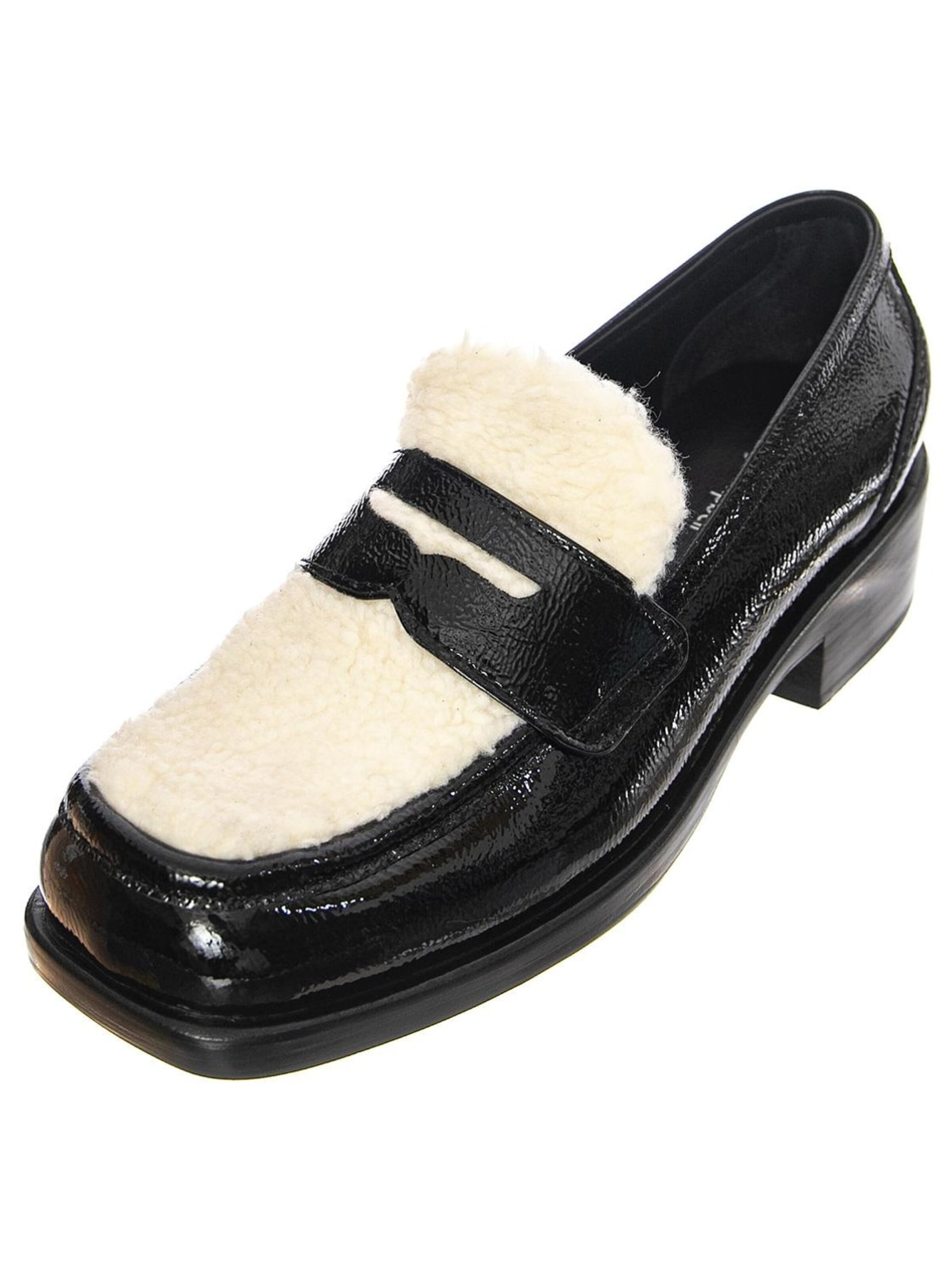 Jeffrey Campbell Mokassin 'Sorbonne-F'‌‌‌‌‌‌ in Schwarz: Vorderseite