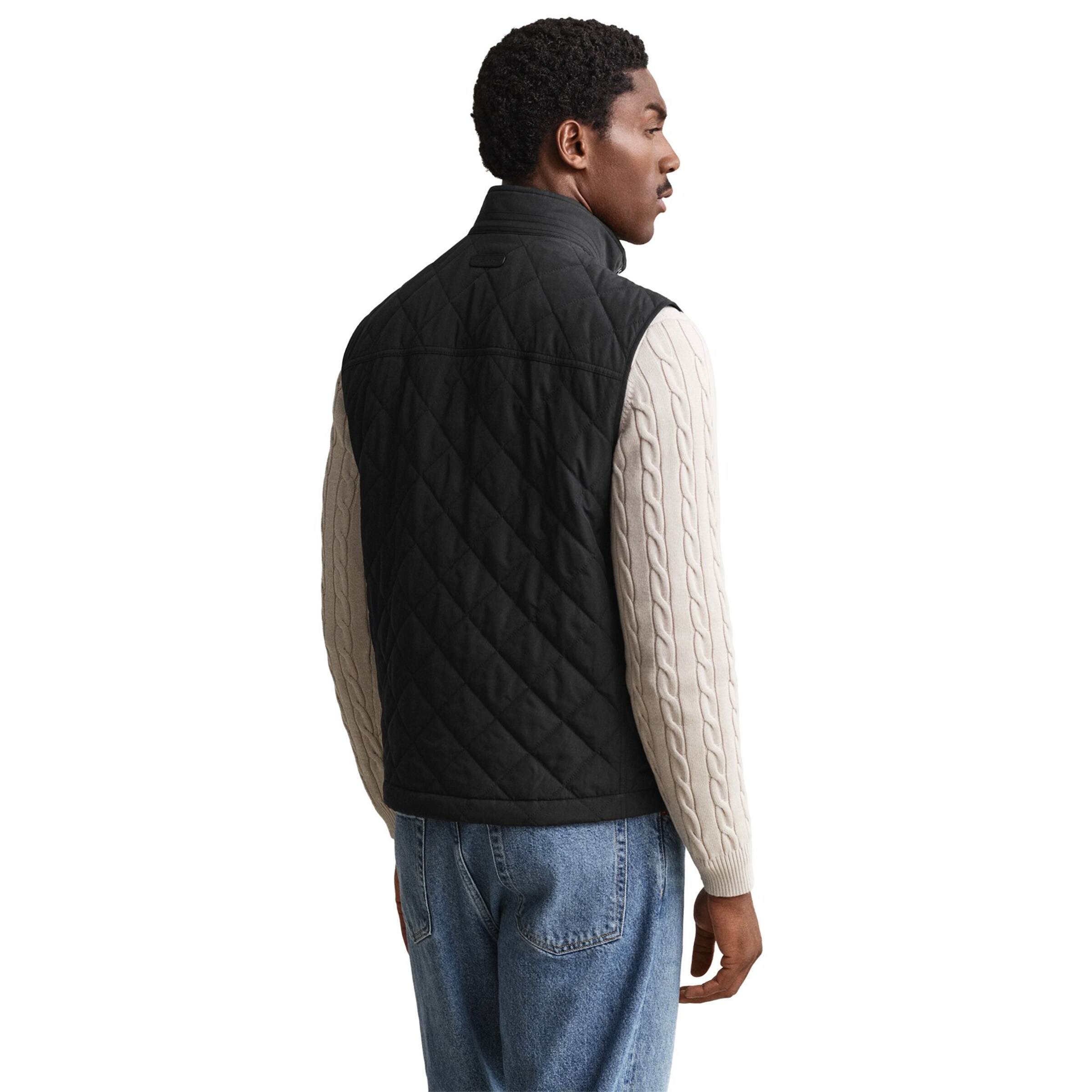 GANT - Chaleco 'CLASSIC' en negro