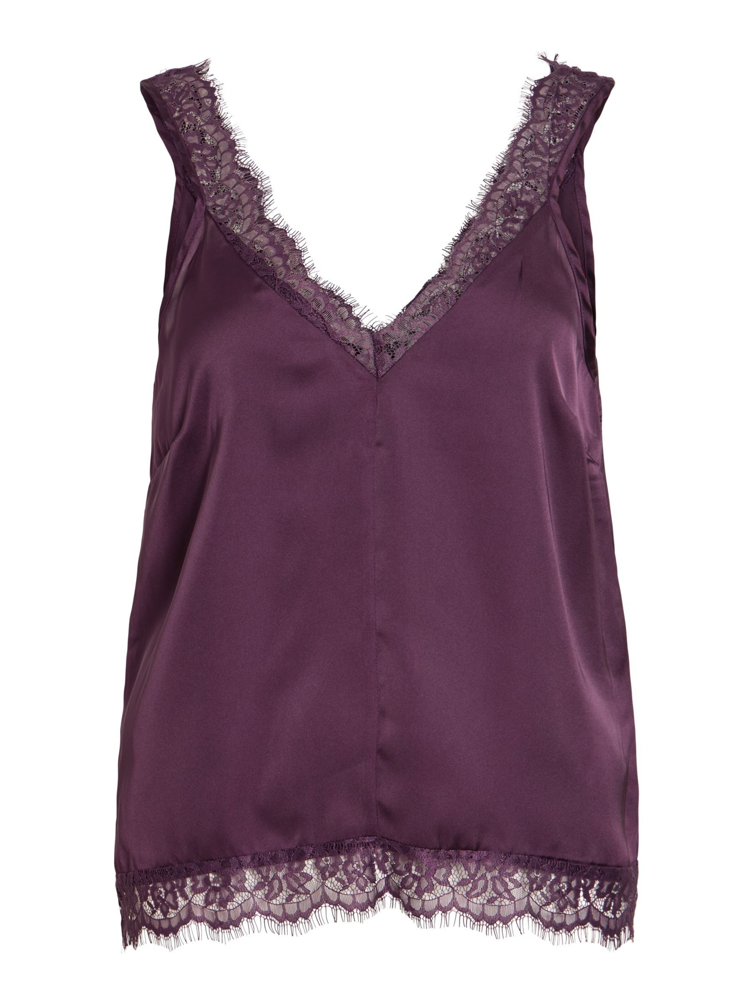 VILA Top in Lila: Vorderseite