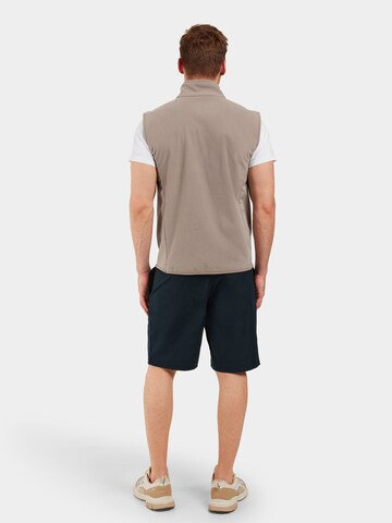 Didriksons Športen telovnik 'TINO' | rjava barva