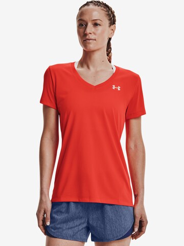 UNDER ARMOUR Functioneel shirt in Oranje: voorkant