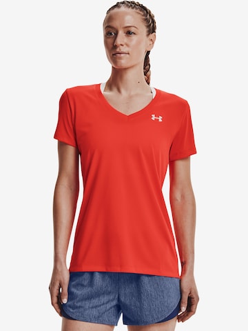 UNDER ARMOUR Funkční tričko – oranžová: přední strana