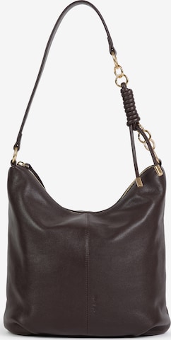Nat&Nin Schultertasche 'Sora' in Braun: Vorderseite