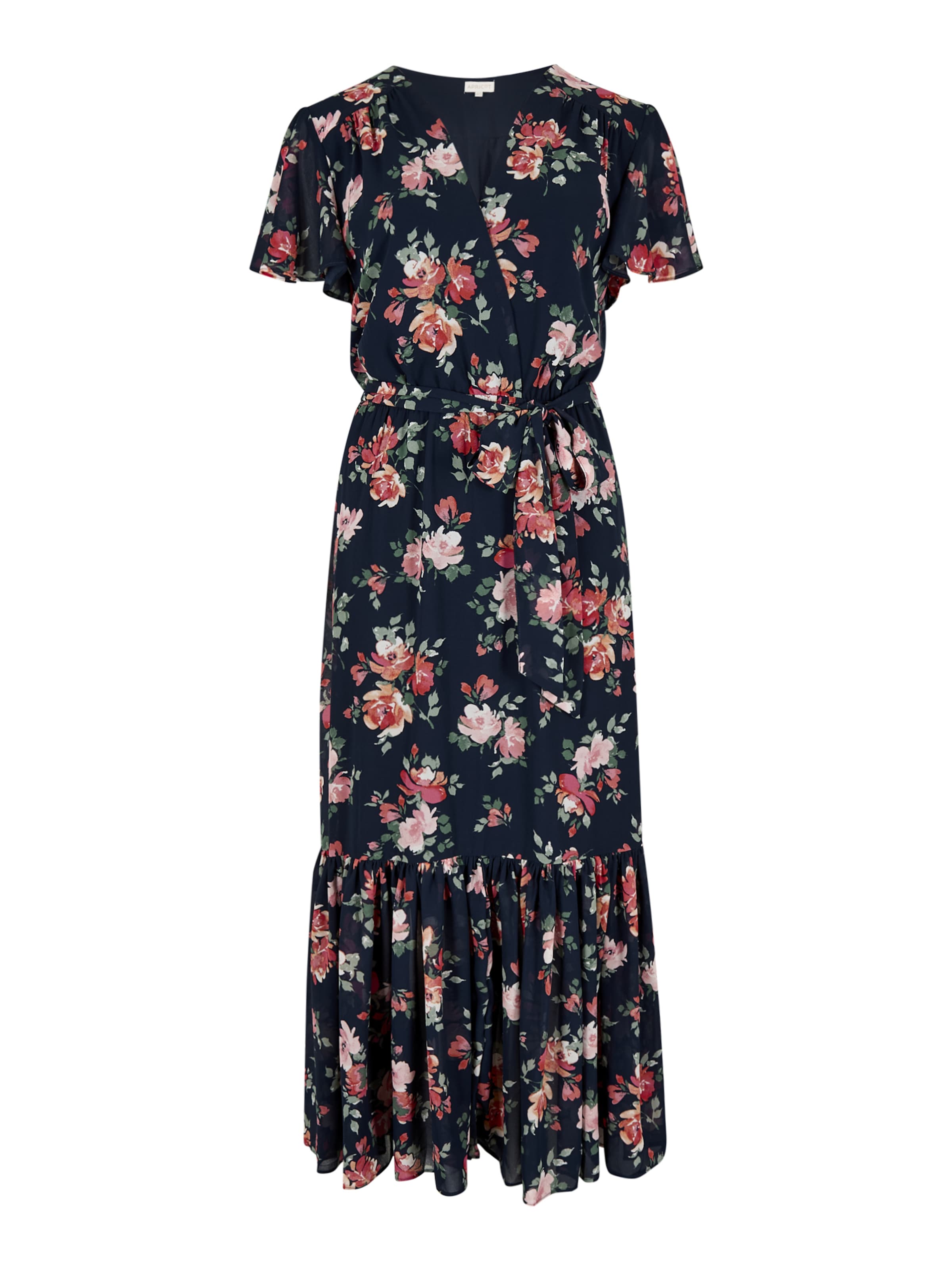 Apricot Dress in Blue: front