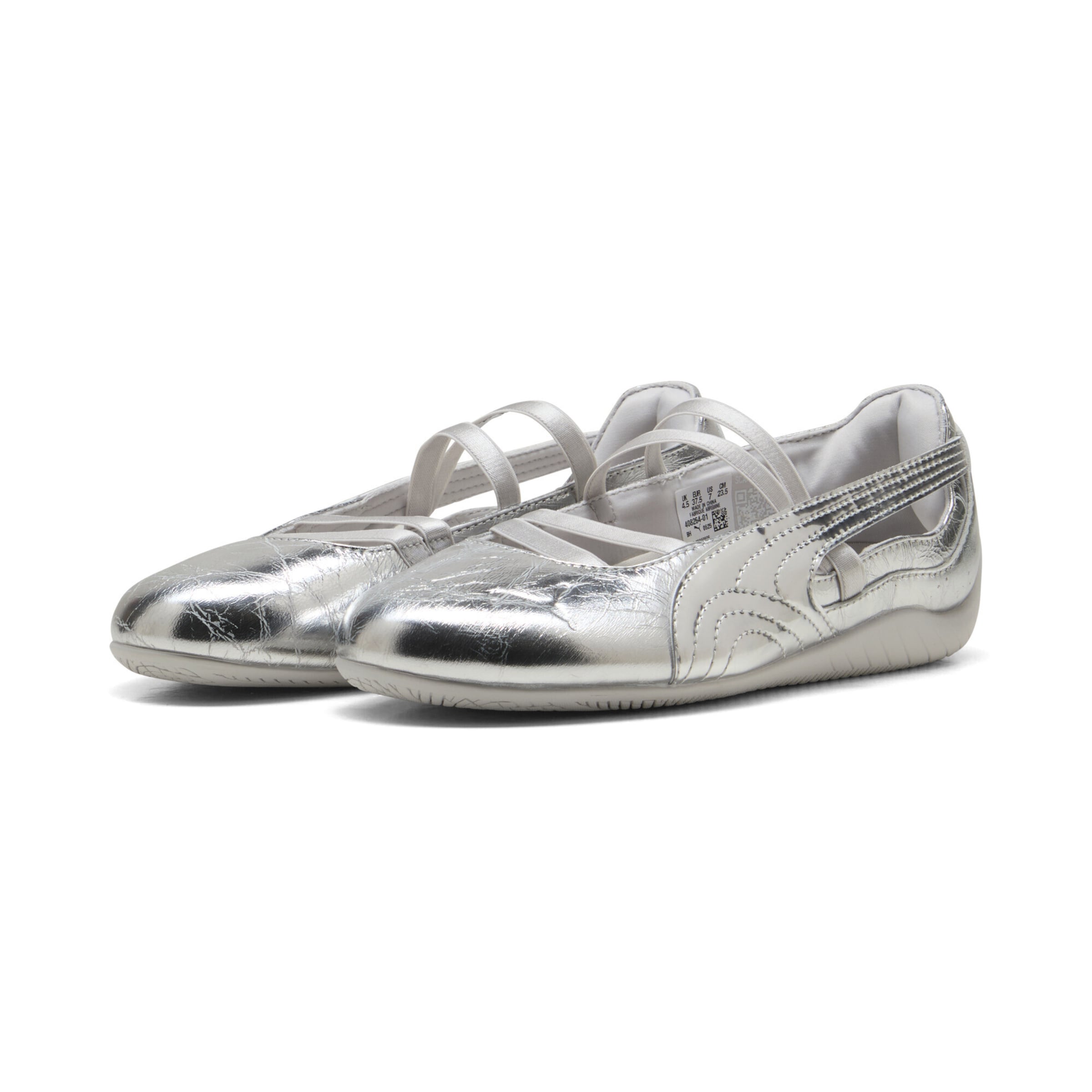 Baskets basses 'Speedcat' PUMA en argent