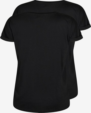 T-shirt 'KATJA' Zizzi en noir