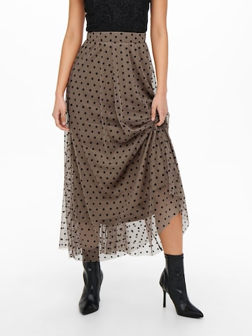 ONLY Skirt 'Ponera' in Brown: front