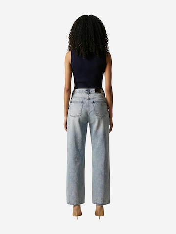 Top in maglia 'Nanna' di Jaqueline de Yong in blu