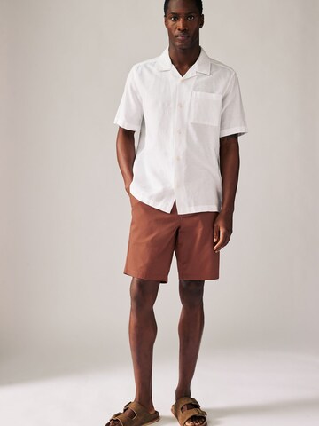 Next Slim fit Chino trousers in Red